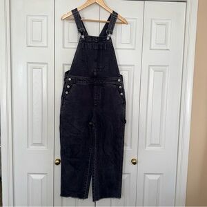 J.crew slouchy boyfriend fray overall size M
